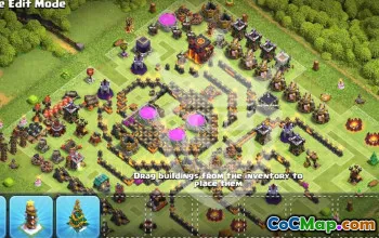 Copy TH10 Base Layouts for Clash of Clans #54825
