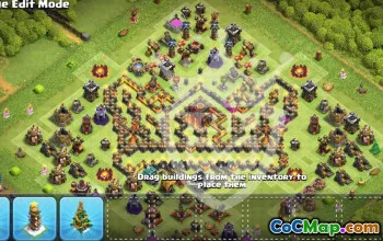 Copy TH10 Base Layouts for Clash of Clans #55064