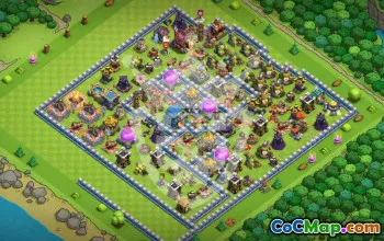 Copy TH12 Base Layouts for Clash of Clans #52934