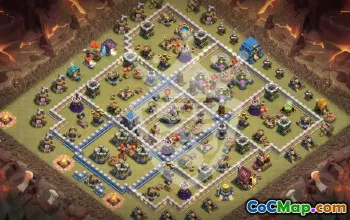 Copy TH12 Base Layouts for Clash of Clans #55920