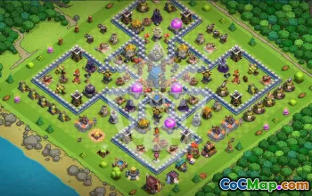 Copy TH12 Clash of Clans Base Layouts #53014