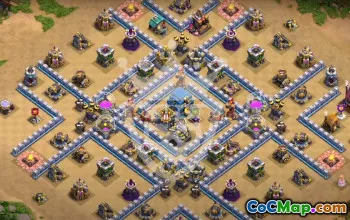 Copy TH12 Clash of Clans Base Layouts #53459