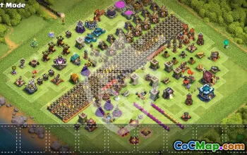 Kopiera Clash of Clans-baser  Town Hall 13 #54727