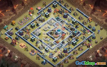 Copy TH13 Base Layouts for Clash of Clans #53780