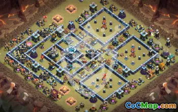 Copy TH13 Base Layouts for Clash of Clans #54065