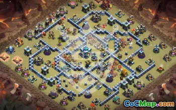 Copy TH13 Base Layouts for Clash of Clans #54159