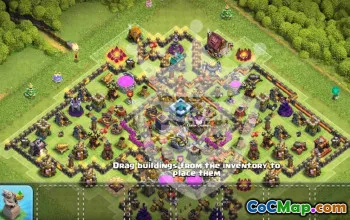 Copy TH13 Base Layouts for Clash of Clans #54581