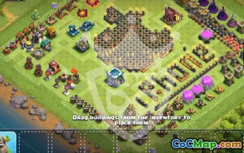 Copy TH13 Base Layouts for Clash of Clans #55075