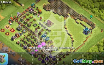 Copy TH13 Base Layouts for Clash of Clans #55207