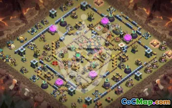 Copy TH14 Base Layouts for Clash of Clans #52608