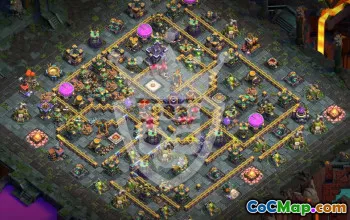 Copy TH15 Base Layout with Link for CoC #53298