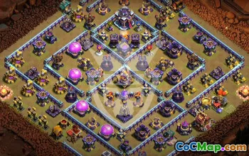 Copy TH15 Clash of Clans Base Layouts #52591