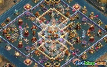 Copy TH16 Base Layout for Clash of Clans #54241