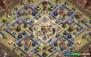 Copy TH16 Base Layouts for Clash of Clans #52766