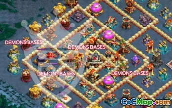 Copy TH16 Base Layouts for Clash of Clans #54096