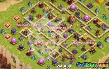 Copy TH16 Base Layouts for Clash of Clans #54918