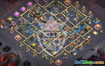 Copy TH17 Base Layout for Clash of Clans #54164