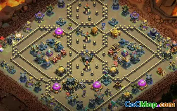 Copy TH17 Base Layout for Clash of Clans #54716