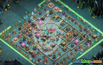Copy TH17 Base Layout for Clash of Clans #55102