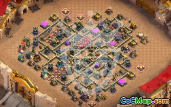 Copy TH17 Base Layout for Clash of Clans #55224