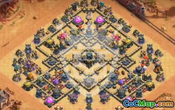 Copy TH17 Base Layout for Clash of Clans #56246