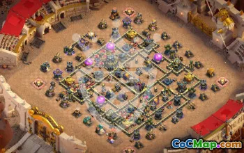 Copy TH17 Base Layout for Clash of Clans #56626