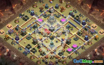 Copy TH17 Base Layouts for Clash of Clans #52554