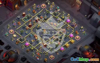 Copy TH17 Base Layouts for Clash of Clans #53234