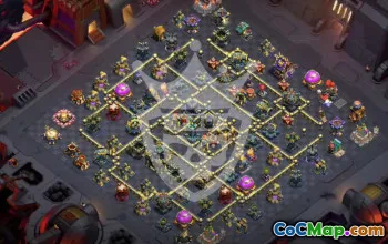 Copy TH17 Base Layouts for Clash of Clans #53909