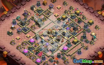 Copy TH17 Base Layouts for Clash of Clans #54862