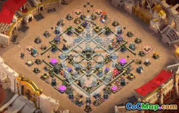 Copy TH17 Base Layouts for Clash of Clans #54901