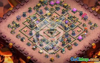 Copy TH17 Base Layouts for Clash of Clans #55033