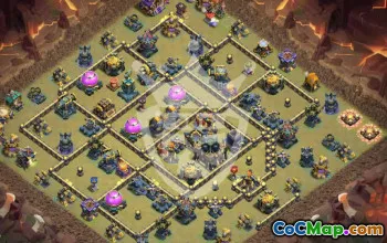 Copy TH17 Base Layouts for Clash of Clans #55790