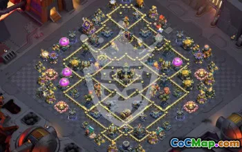 Copy TH17 Base Layouts for Clash of Clans #56031