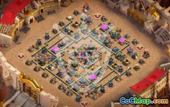 Copy TH17 Base Layouts for Clash of Clans #56044