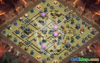 Copy TH17 Base Layouts for Clash of Clans #56178