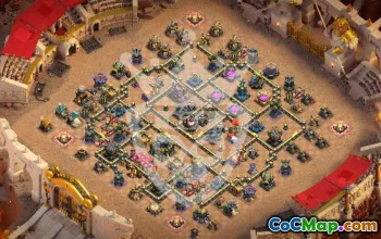 Copy TH17 Base Layouts for Clash of Clans #56431