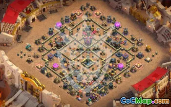 Copy TH17 Base Layouts for Clash of Clans #56653
