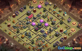 Copy TH17 Base Layouts for Clash of Clans #56896