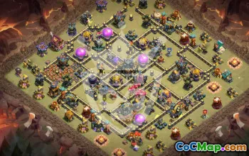 Copy TH17 Base Layouts for Clash of Clans #56996