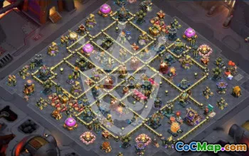Copy TH17 Clash of Clans Base Layouts #53542