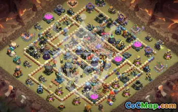 Copy TH17 Clash of Clans Base Layouts #53754