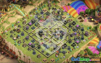 Copy TH17 Clash of Clans Base Layouts #55957