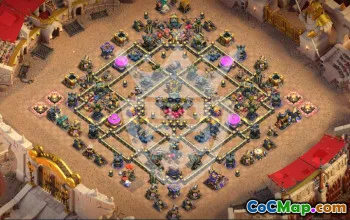 Copy TH17 Clash of Clans Base Layouts #56052
