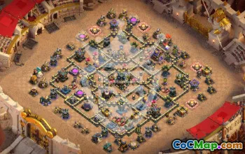 Copy TH17 Clash of Clans Base Layouts #56424