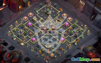 Copy TH17 Clash of Clans Base Layouts with Links #53724