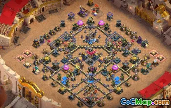 Copy TH18 Base Layouts for Clash of Clans #57281
