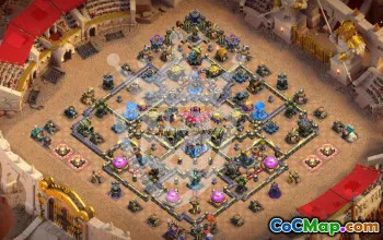 Kopier Clash of Clans baser  Town Hall 18 #57334