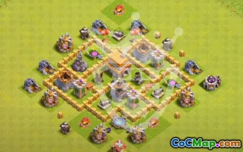 Copy TH5 Base Layouts for Clash of Clans #55190