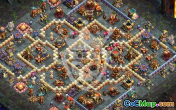 Copy Top Town Hall 16 Base Layouts with Link #56227